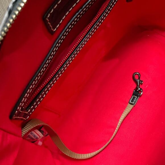 Dooney & Bourke Black Embossed Satchel Disney Aulani NWT - Picture 12 of 16